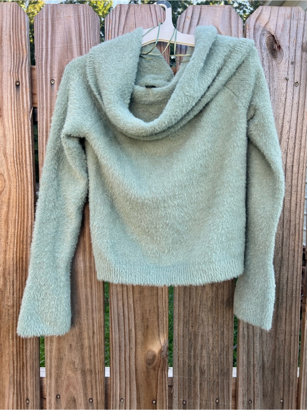 Wild Fable Super Soft Comfy Green Cowl Neck Sweater Size XXS - NEW!